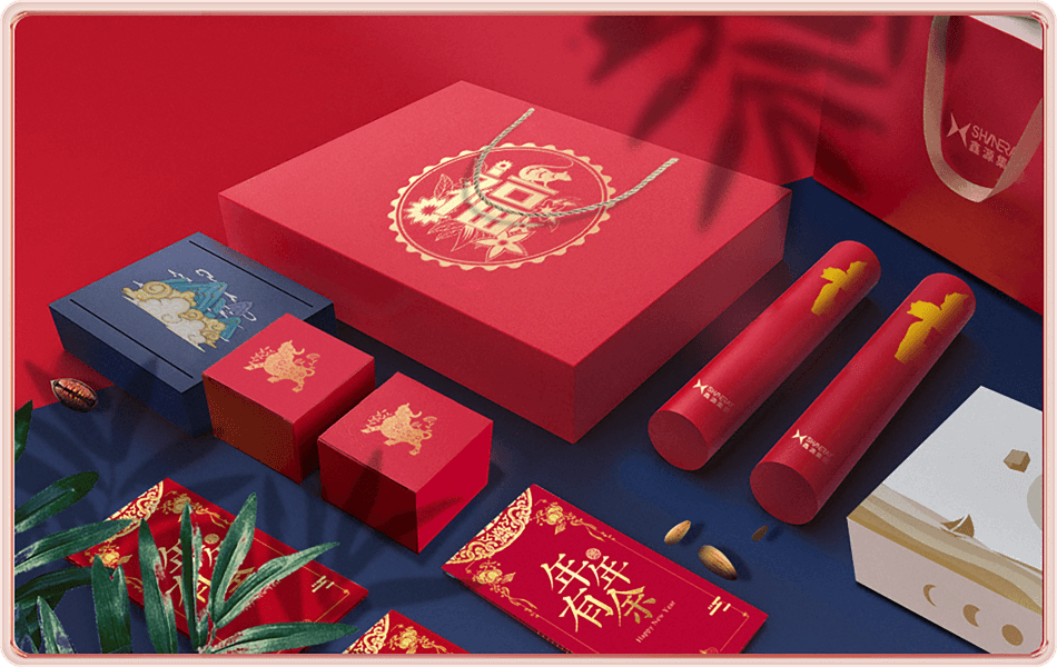 企業(yè)全定制春節(jié)禮盒精美包裝