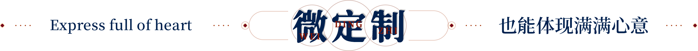 微定制，也能體現(xiàn)滿滿心意